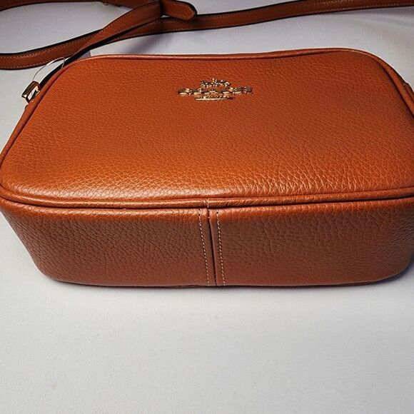 NWT COACH CQ875 Mini Jamie Camera Bag in Refine Pebble Leather Sunset - Picture 5 of 6